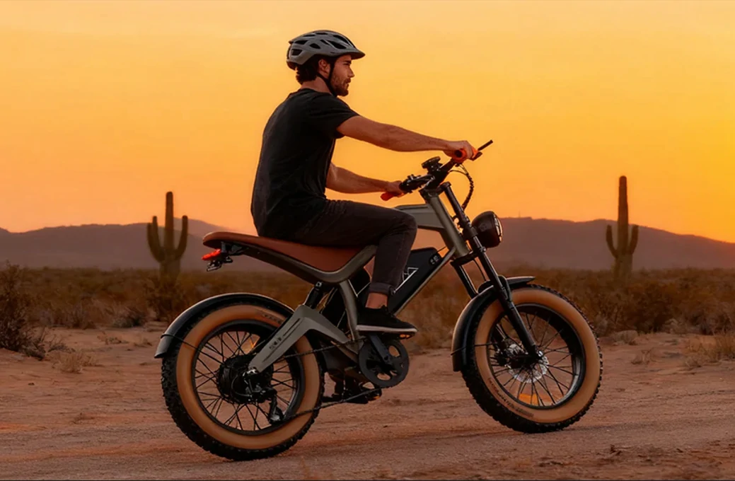 DYU M20 fett däck e-cykel