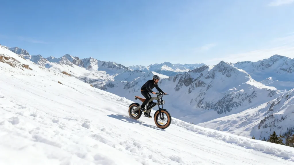M20 fat tire e-bike off-road hero image