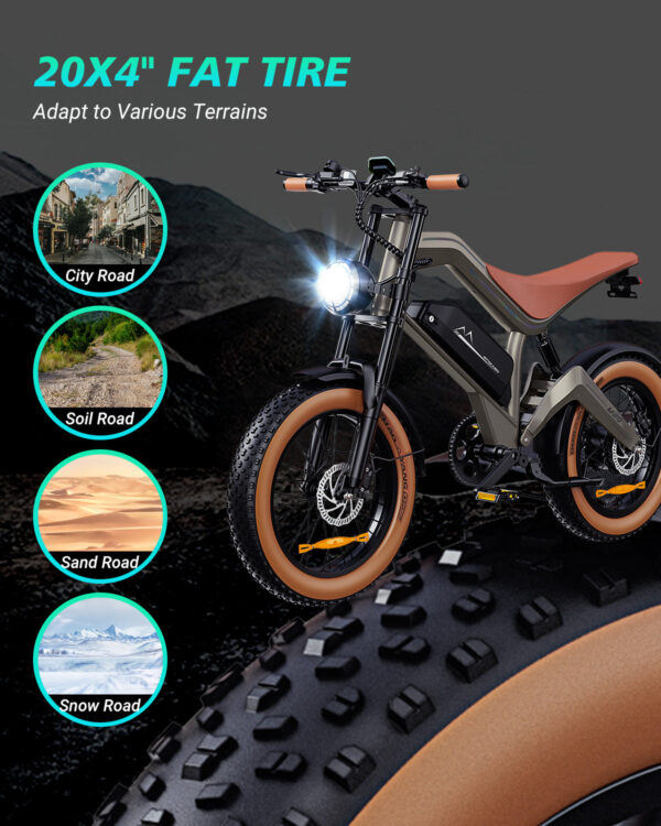 DYU M20 electric bike product image 43724166136032 DYU M20