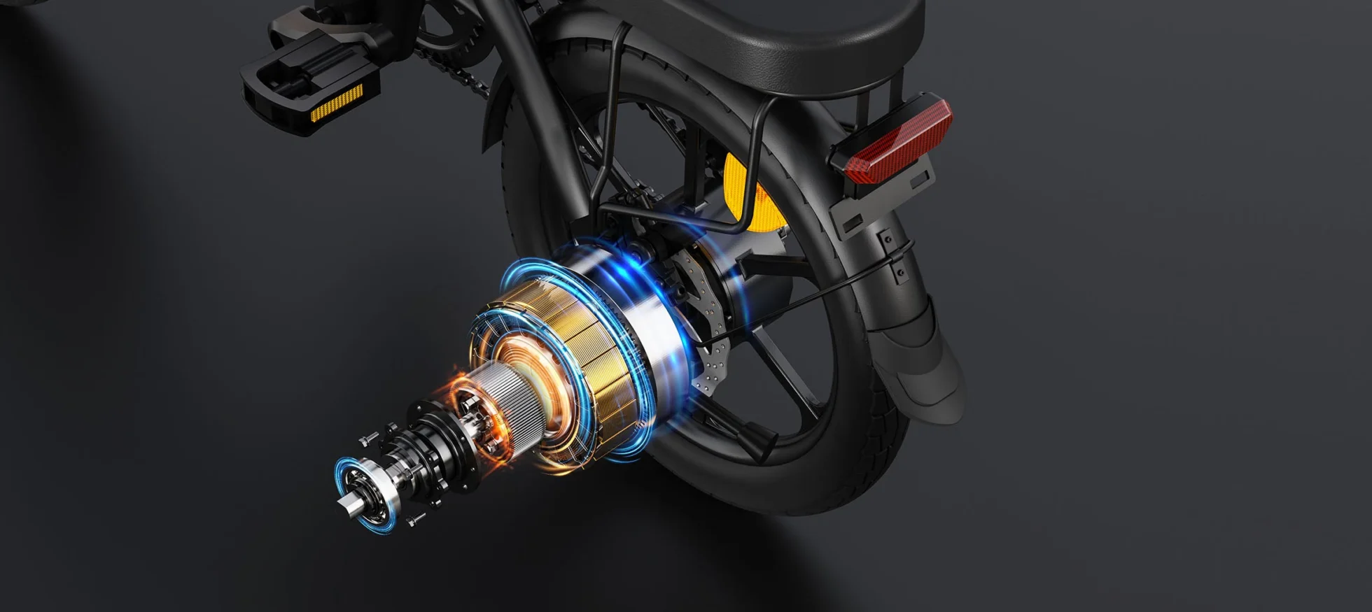 DYU A1F Pro 250W rear motor