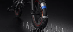 DYU D3S 14″ mini hopfällbar elcykel 3